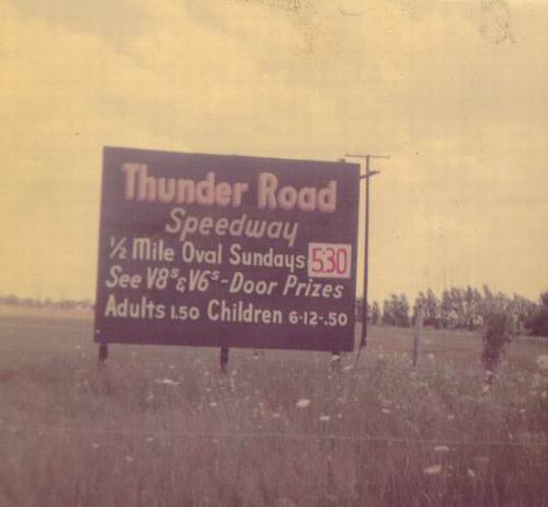 Thunder Road Speedway - From Brent Kostanko